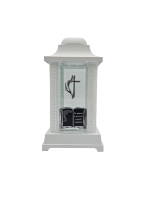 KAPLICZKA ALBA BIAŁA KSIĄŻKA SREBRNA