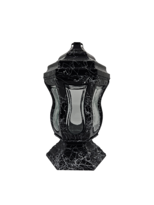 LATARNIA VIGA BL23 CZARNA NITKA BIAŁA