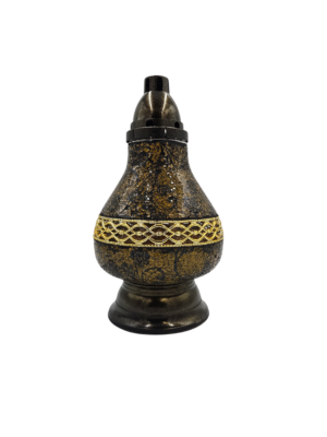 KARAFKA DEKOR ZŁOTO-CZARNA