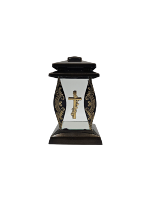 KAPLICZKA PAGODA OWAL KRZYŻ ZŁOTY