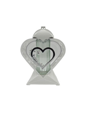 SERCE 1 BIAŁE SERCE SREBRNE