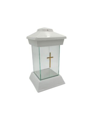ZNICZ CERAMICZNY KLARA BIAŁY